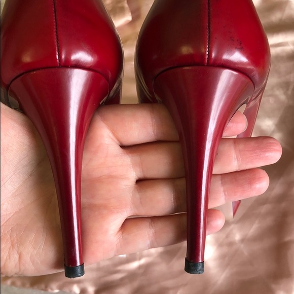 Prada red heels size 38.5 - Picture 2 of 7